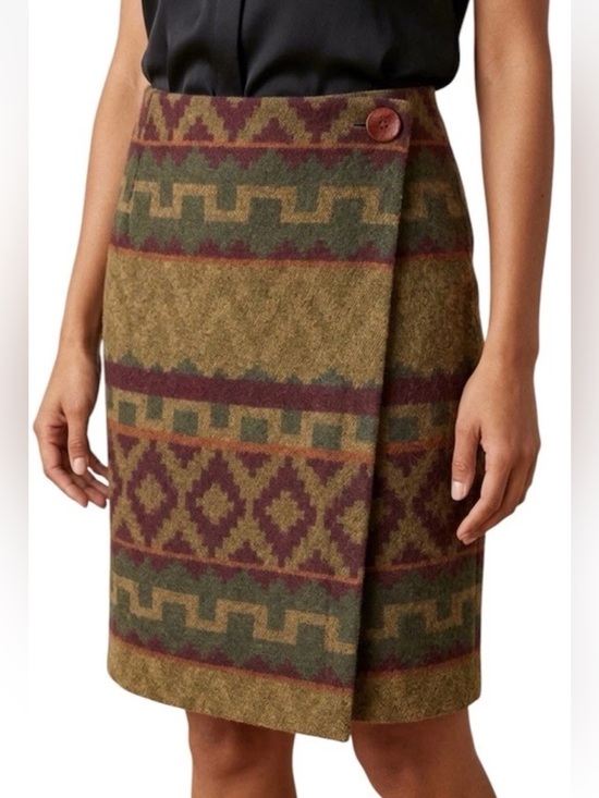 Star C. C. C. Dresses & Skirts - Vintage Wool wrap skirt size 11